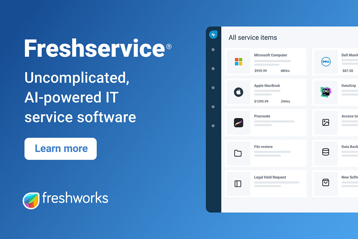 Image: Freshworks: Transform your IT service software to make work easier and proc